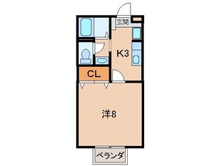 グリーンヒル打越の物件間取画像